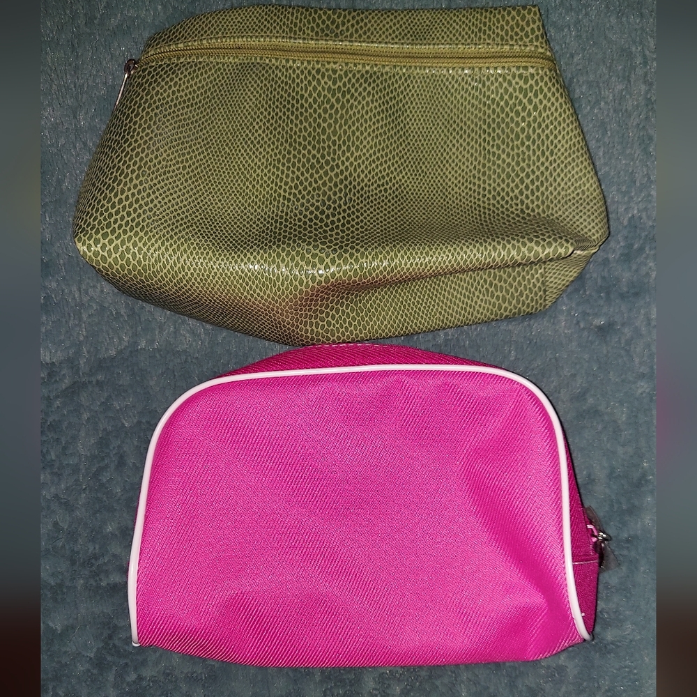 Two Clinique Makeup Bags